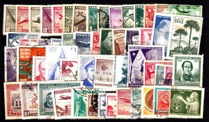 Chile 55 different airmail