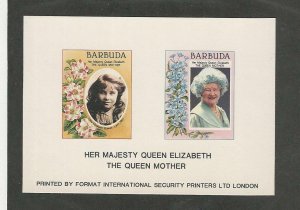 Barbuda, Postage Stamp, #Die Proof  Mint NH, Queen Elizabeth 1985, JFZ