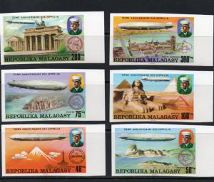 Malagasy #545-548,C158-C159 MNH imperforate