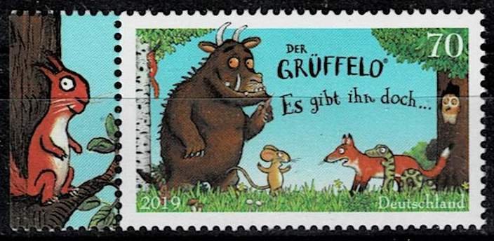 Germany 2019,Sc.#3088 MNH, cartoon characters: The Grüffelo