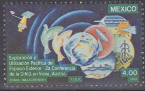 ZAYIX - Mexico 1284 MNH Space United Nations   071422S173M