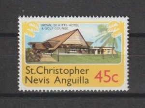 ST CHRISTOPHER NEVIS/ANGUILLA 1978 SG 401w MNH