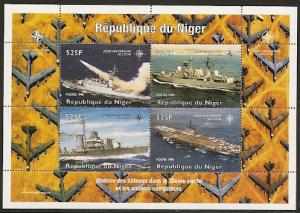 Niger 1999 Military Ships s.s. USS Coral Sea NH