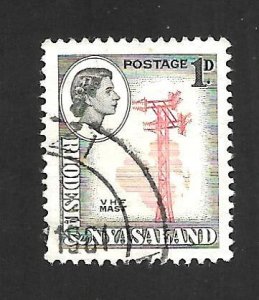 Rhodesia & Nyasaland 1959 - U - Scott #159