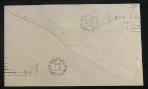 1930 St George Grenada First Flight Cover FFC To Trinidad Via NYRBA Line