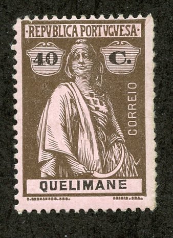 Quelimane, Scott #38 Unused, Hinged