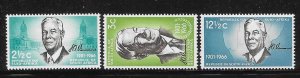 South Africa 1966 Dr Verwoerd Prime Minister Sc 314-316 MNH A1918