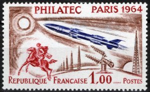 ZAYIX France 1100 MNH Space Rocket Communications Horses 051023SM153