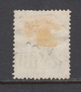 Orange Free State SG 18 used. 1878 4p pale blue, excellent Numeral 1 cancel