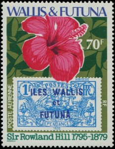 Wallis & Futuna Islands 1979 Sc 690-693 Birds Flower Sir Rowland Hill CV $11.90