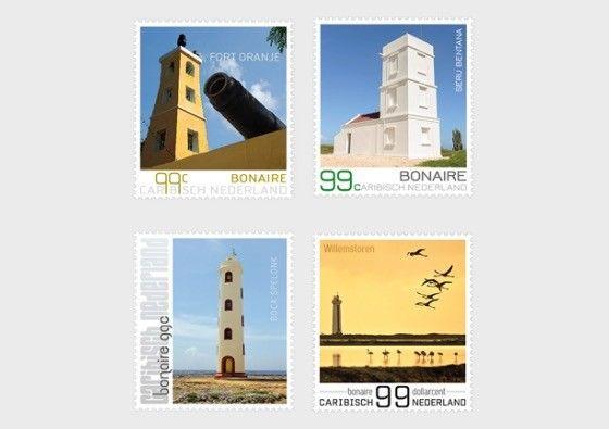 H01 Caribbean Netherlands 2017 Lighthouses of Bonaire MNH Postfrisch