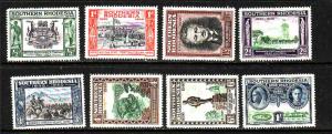 Southern Rhodesia-Scott#56-63-unused light hinged set-Founding