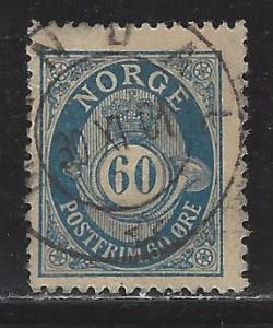 Norway Scott # 58, used