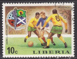 Liberia 678 World Cup Soccer 1974