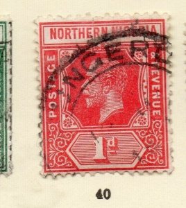 Northern Nigeria 1912 Early Issue Fine Used 1d. NW-159989