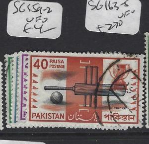 PAKISTAN (PP3007B)  SPORTS SG 159-162    VFU