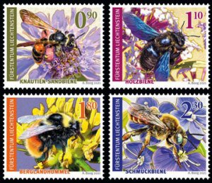 Scott #1857-60 Wild Bees MNH