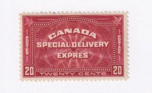 CANADA # E4 VF-MLH 20cts SPECIAL DELIVERY CAT VALUE $90 AT 20%