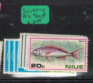 Niue SC 151-4, 156-9 MNH (1ewr)