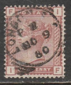 Grande Bretagne  1880  Scott No. 79 (O) ($$)