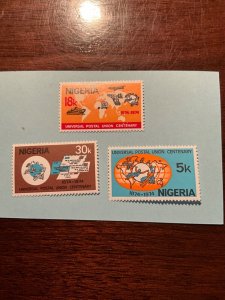 Stamps Nigeria Scott #321-3 never hinged