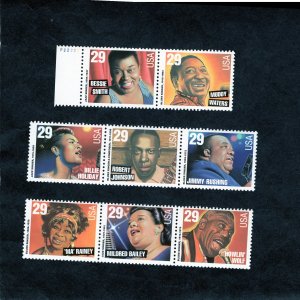 2854-2861 Jazz Singers, MNH set/10