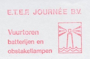 Meter cut Netherlands 1998 Lighthouse - Battery