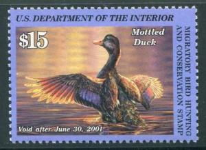 HERRICKSTAMP UNITED STATES Sc.# RW67 2000 Bird Hunting (Duck) Stamp