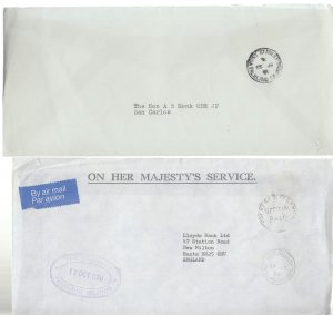 FALKLAND ISLANDS Modern commercial covers (9) from mainly 1980s - 15128