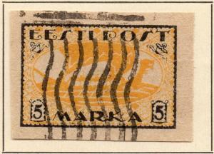 Estonia 1919-20 Early Issue Fine Used 5m.  230800