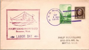 9.8.1934 - Labor Day / Puget Sound Navy Yard - USS Maryland - F39679