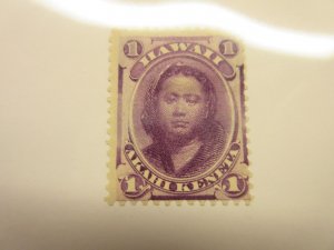 United States HAWAII Scott 30 MINT HEAVY HINGED Cat $11