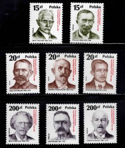 Poland Scott 2873-2880 MNH** stamp set