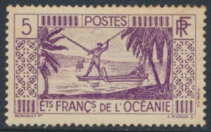 French Polnesia / Oceania     SC# 84  MH  see details & scans 