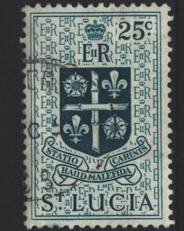 St Lucia Sc#166 Used