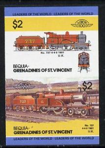 St Vincent - Bequia 1985 Locomotives #3 (Leaders of the W...