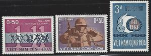 Viet Nam (South) #244-246 Mint Hinged Full Set of 3