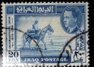 IRAQ Scott 130 Used  horse stamp