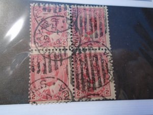 Canada  #   90i  VG  used  Block of 4