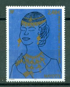 Mayotte Scott #207 MNH Gold Jewelry CV$7+