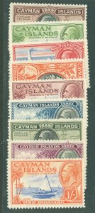 Cayman Islands #85-93 Unused