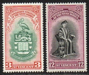 St. Vincent Sc #174-175 Mint Hinged