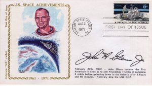 US SPACE ACHIEVEMENTS FDC SIGNED  - KENNEDY SPACE CENTER, FL  1971  FDC17939
