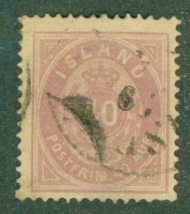 ICELAND 18 USED SCV $45.00 BIN $10.00