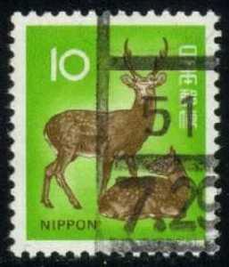 Japan #1069 Sika Deer; Used (0.25)