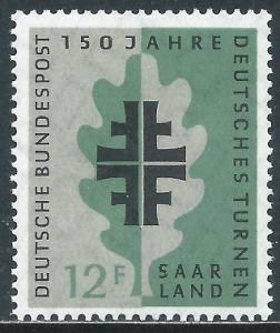 Saar, Sc #315, 12fr MH