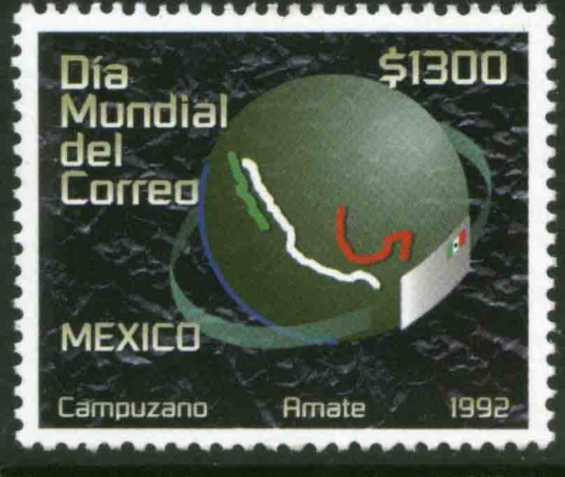 MEXICO 1759 World Post Day MNH