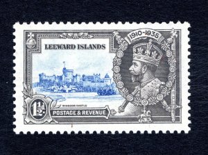 Leeward Islands SC #97  XF, Unused, Silver Jubilee Issue ...3450121