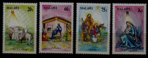 Malawi 594-97 MNH Christmas-91 SCV14.40