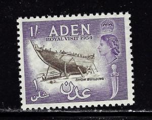 Aden 62 NH 1954 Royak Visit